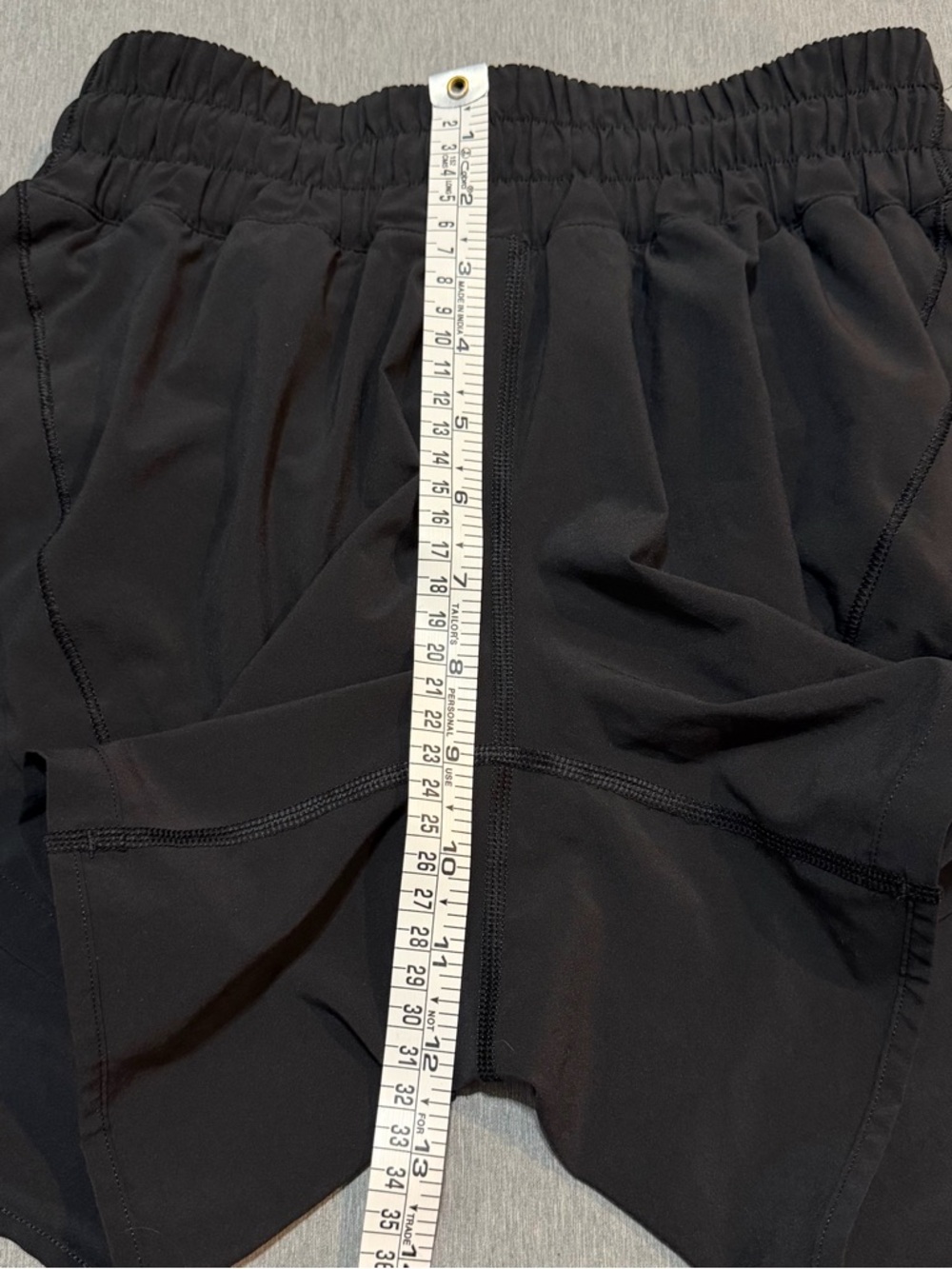 Lululemon Track That Shorts 5” Black Size 4 Mid Rise Lined Running - Picture 9 of 12